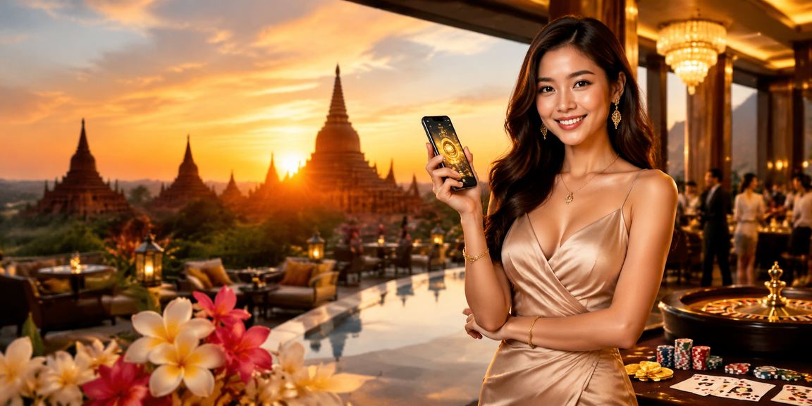 ပုဂံမြို့တွင် မိုဘိုင်းငွေပေးချေမှု အသုံးပြုသည့်အနေနှင့် ပုံကြီးတစ်ပုံ